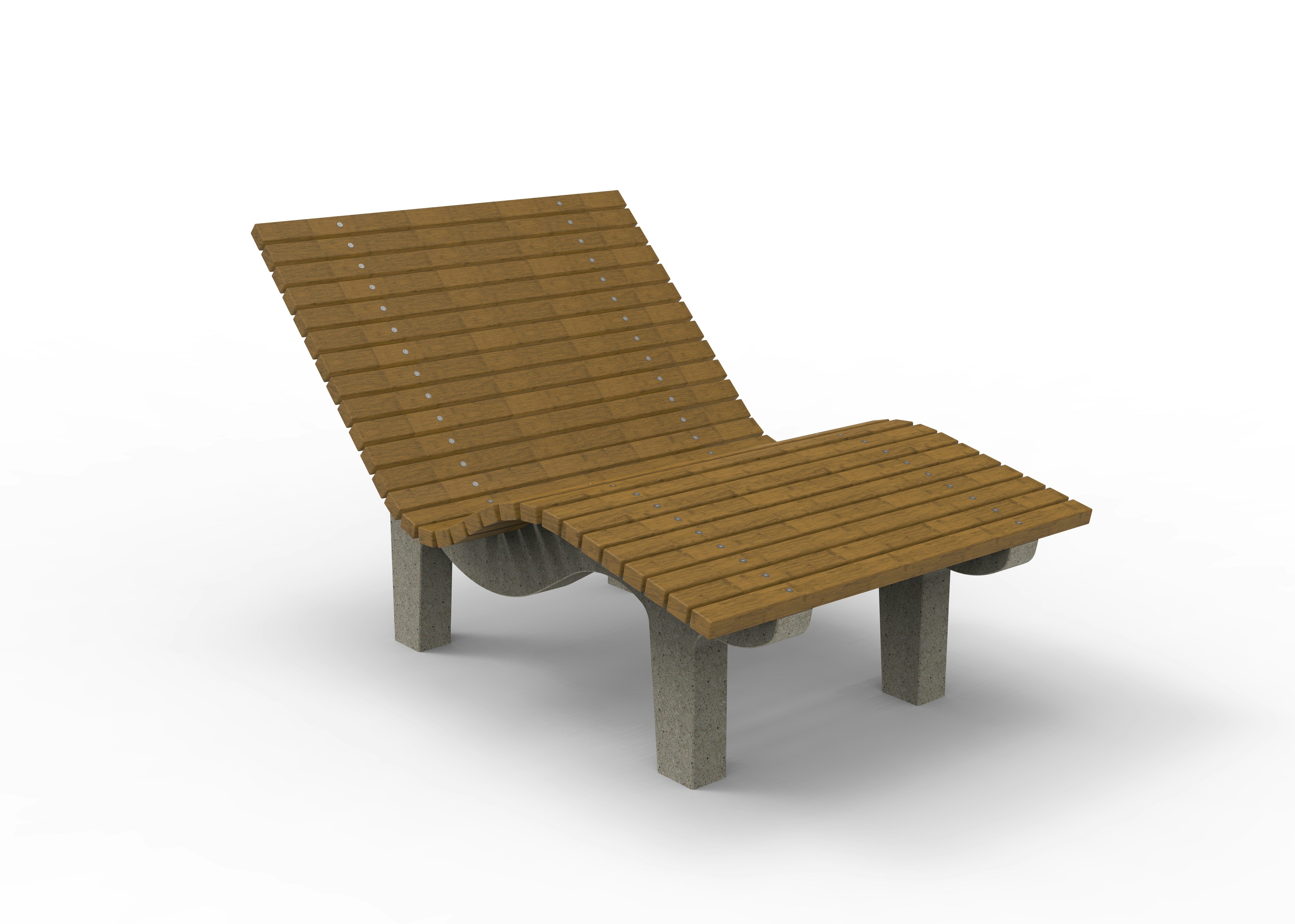 Liege Solaris Urbano 1200 mit Belattung Bambus Savanna Produktbild