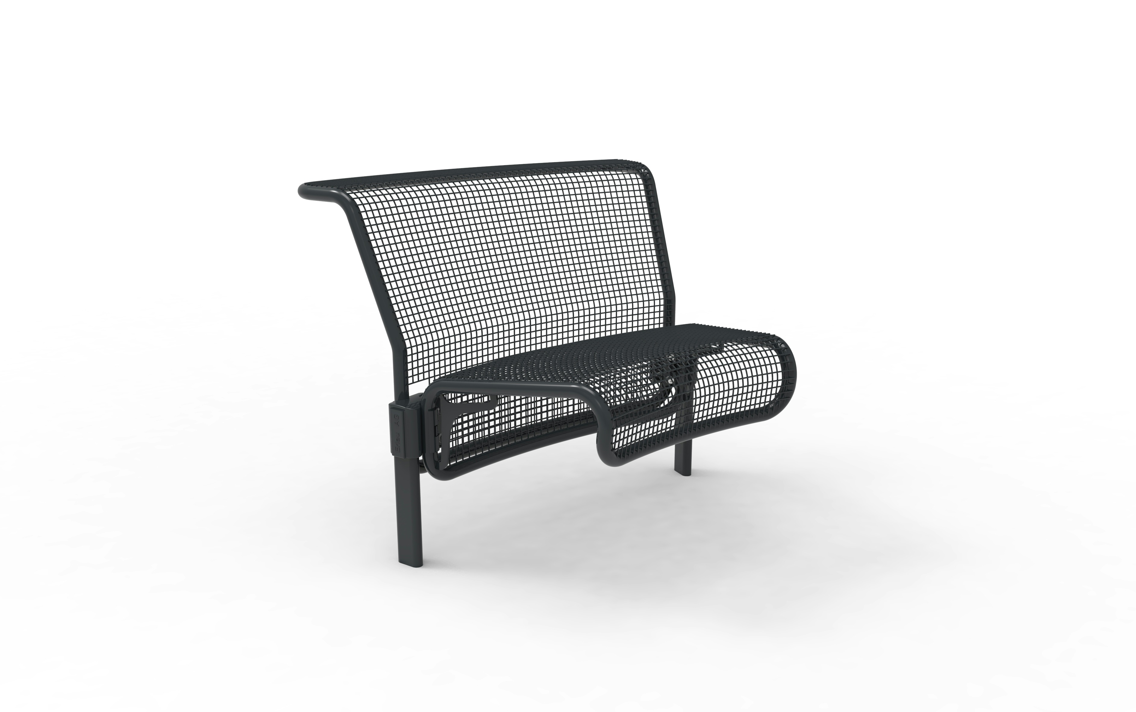 Olympia Grundelement mit Rückenlehne gebogen innen 1-sitzig (ortsfest) Produktbild