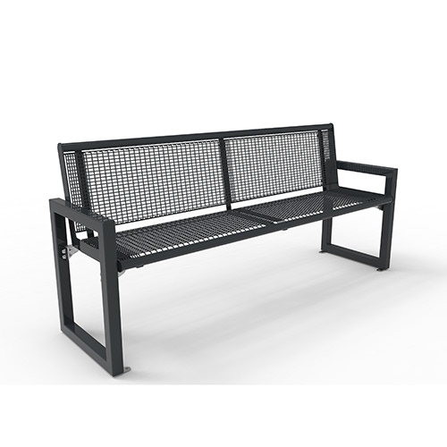 Bank Strada Style mit Rückenlehne DG 1-tlg. Produktbild FV S