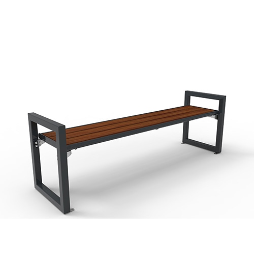 Bank Strada Style mit Pagholzbelattung ohne Rückenlehne Produktbild