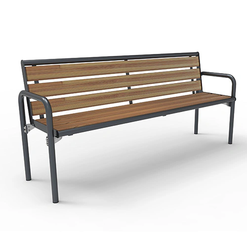 Bank Charisma Style mit Rücklehne und Bambusbelattung Savanna - ortsfest Produktbild MV S