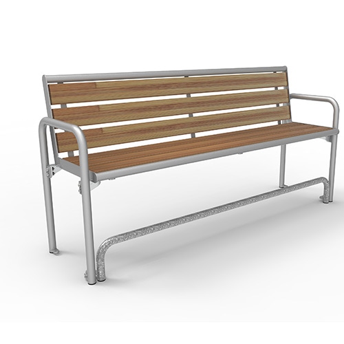 Bank Charisma Style Care mit Rückenlehne und Bambusbelattung Savanna - mobil Produktbild FV S