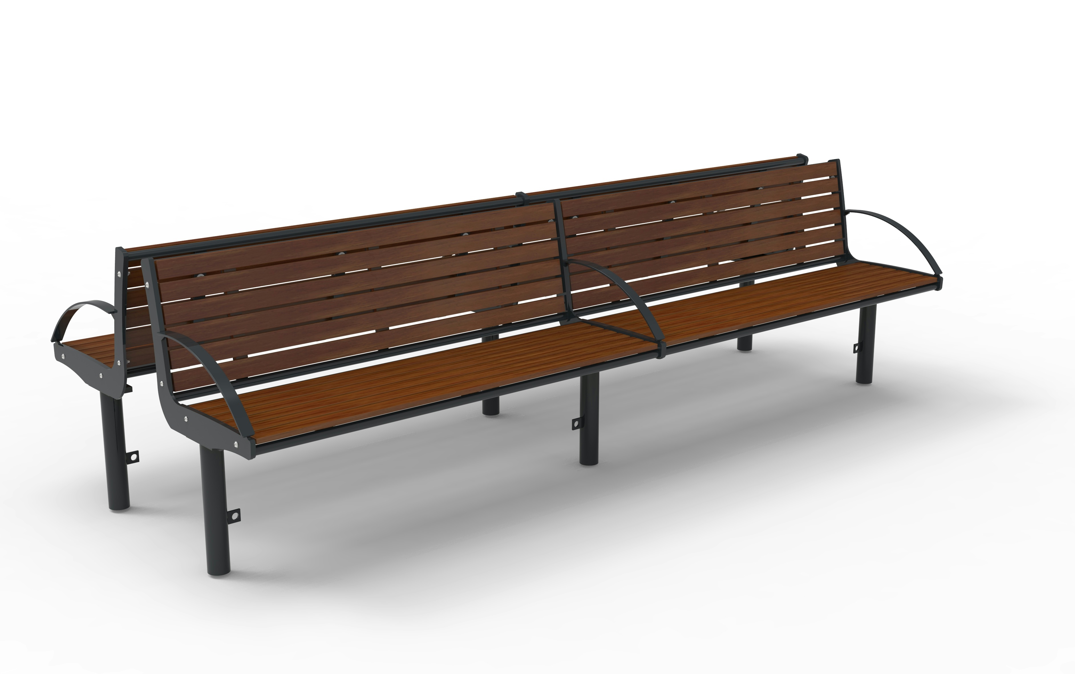 Bank Intersit Pagholz 6+6-sitzig - FP170 Produktbild