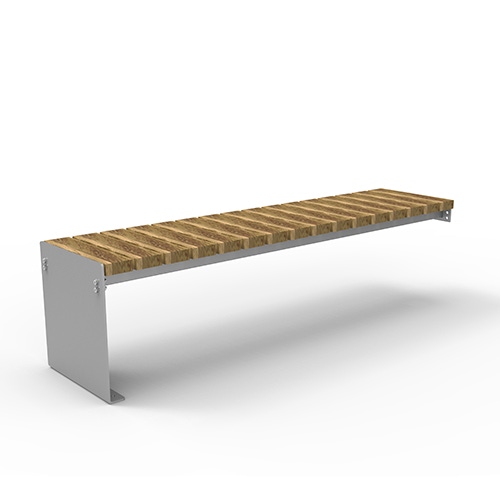 Anbauelement Olympia Luna 3-sitzig Robinie Produktbild FV S