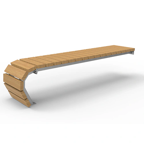 Anbauelement Olympia Luna Flow 3-sitzig Iroko Produktbild