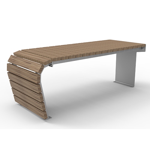 Tisch Olympia Luna Flow einseitig Bambus Savanna Produktbild FV S