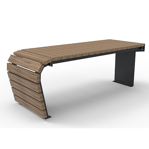 Tisch Olympia Luna Flow einseitig Bambus Savanna Produktbild FV S