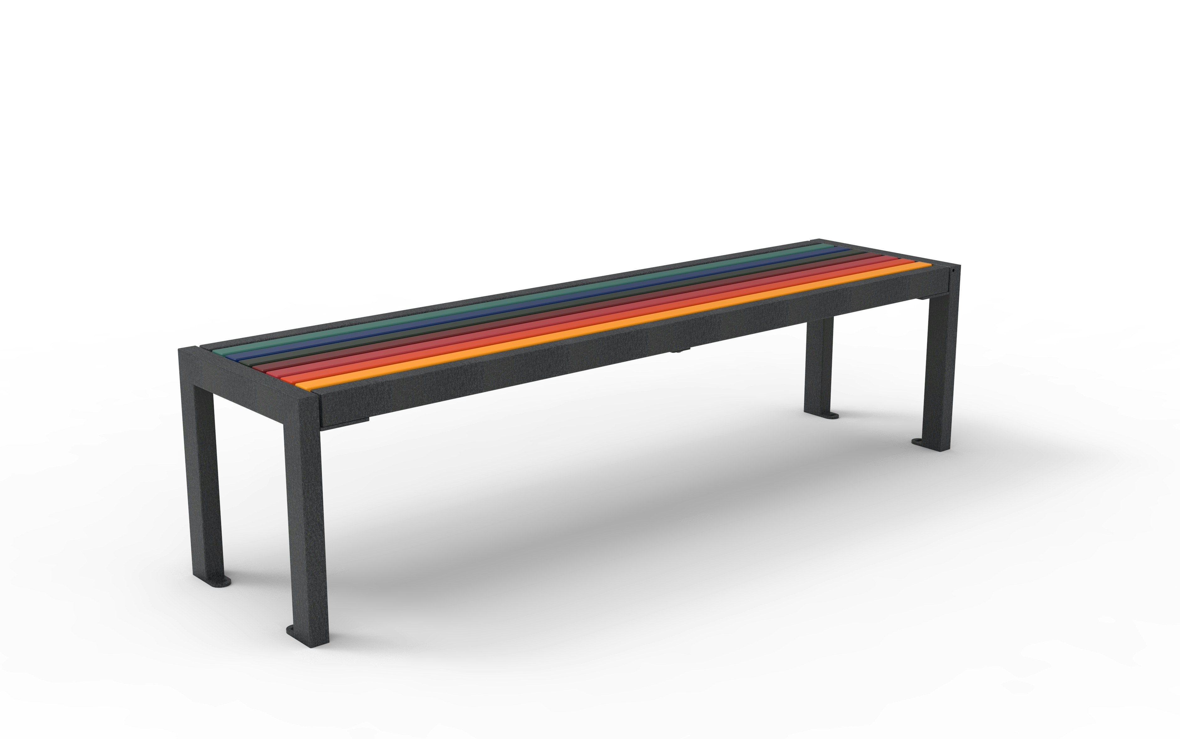 BANK PATIO RAINBOW ohne Rückenlehne Produktbild