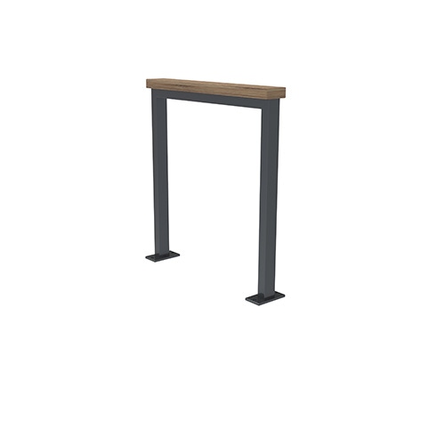 Anlehnbügel Patio mit Auflage aus Bambus Savanna FP0 Produktbild FV S