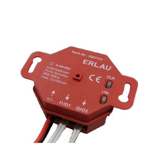 2-Kanal Unterputz-Funk-Empfänger Produktbild