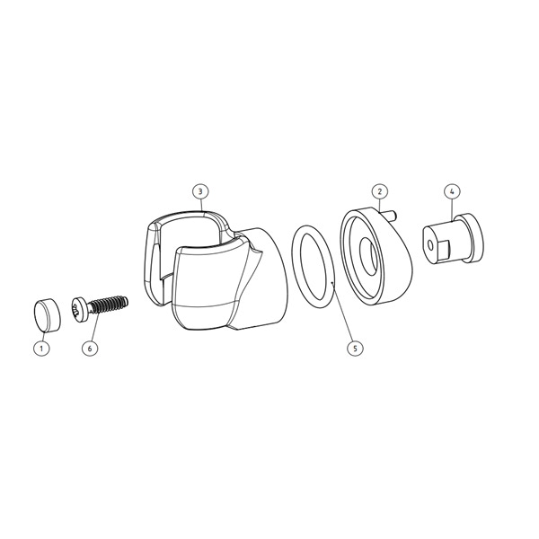 Ersatzteilset Brauseaufnahme BRH2 Produktbild