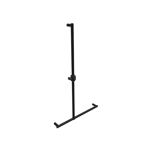 Duschstange DB-R-1205x700 schwarz matt Produktbild