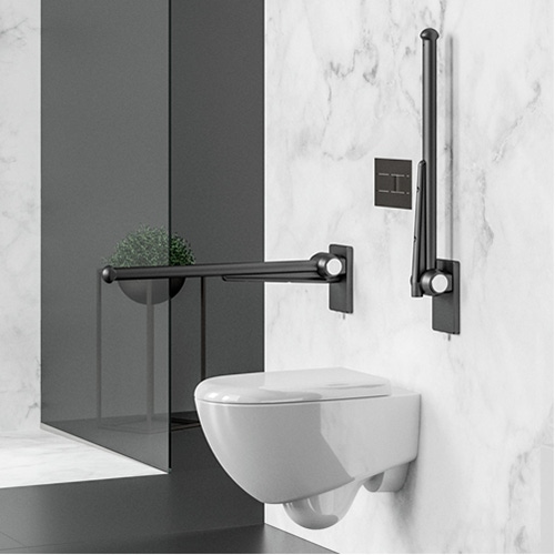 Stützklappgriff XSE-700 schwarz matt Produktbild F1 S