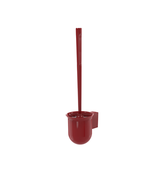 WC-Bürstengarnitur WBK-DN rubinrot Produktbild F2 S