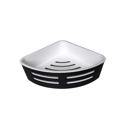 Duschkorb DK-E schwarz matt Produktbild