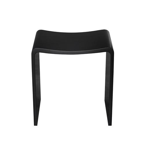 Duschhocker HC1 schwarz, 47 cm Produktbild