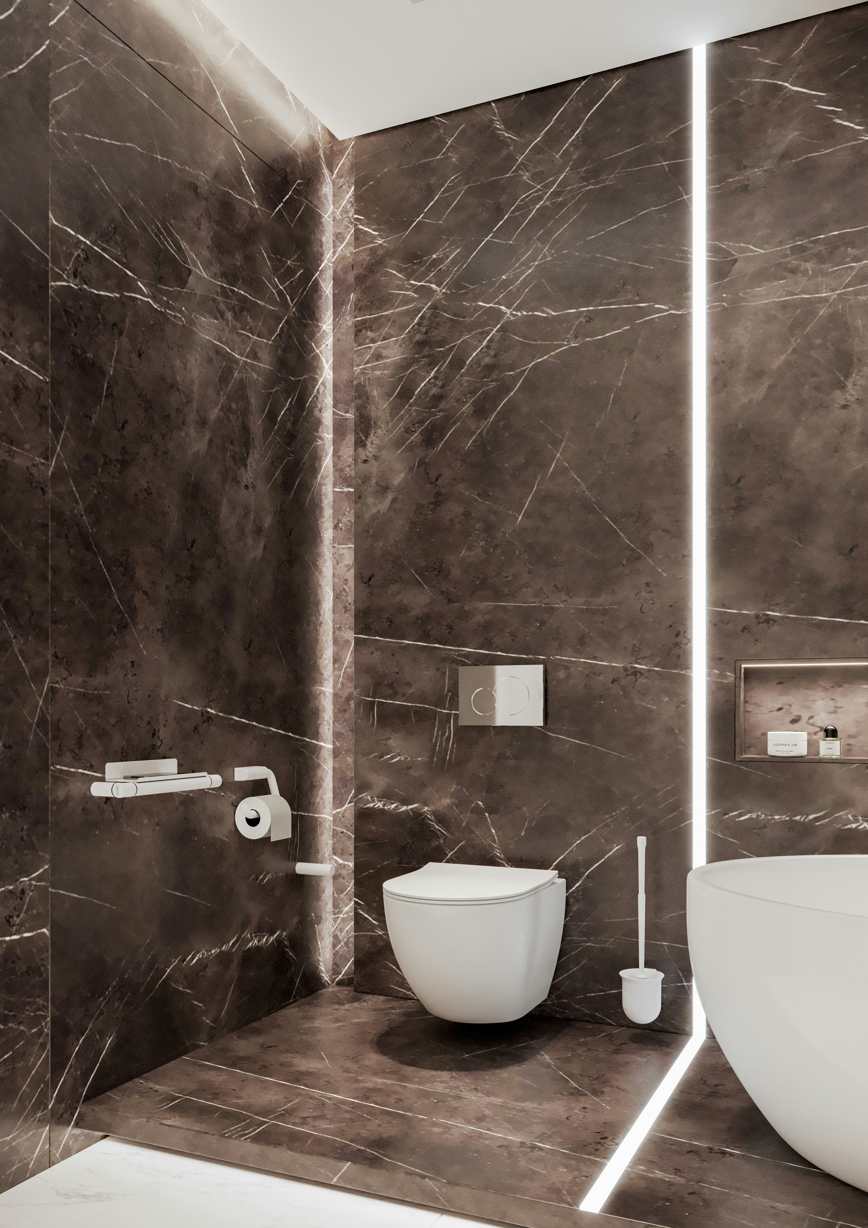 Modulare Fahrradbarriere aus Metall in Schwarz-Grau am urbanen Uferweg, mit Fahrrad-Symbol