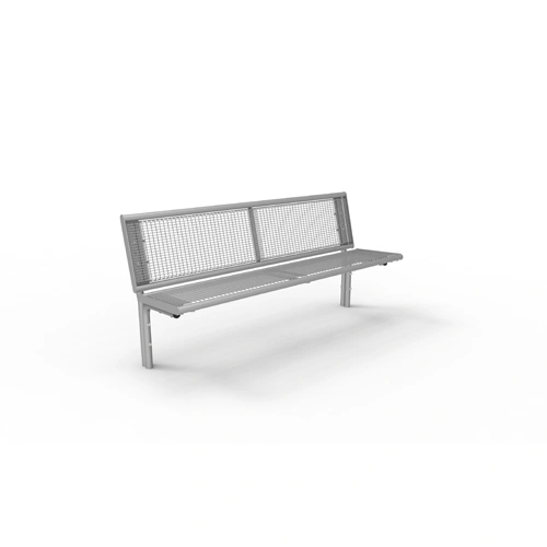 Bank Piazza Plus Style mit Drahtgitter Inlett ortsfest zum Einbetonieren Produktbild FV S