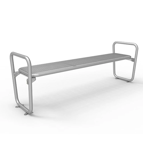 Bank Primavera Harmony mit Armlehne ohne Rückenlehne - 3-sitzig Produktbild MV S