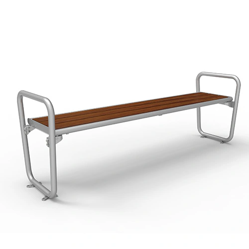 Bank Primavera Style mit Armlehne ohne Rückenlehne - Pagholz Produktbild MV S