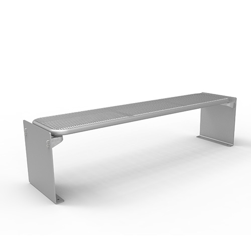 Bank Quadri Harmony ohne Rückenlehne 3-sitzig Produktbild MV S