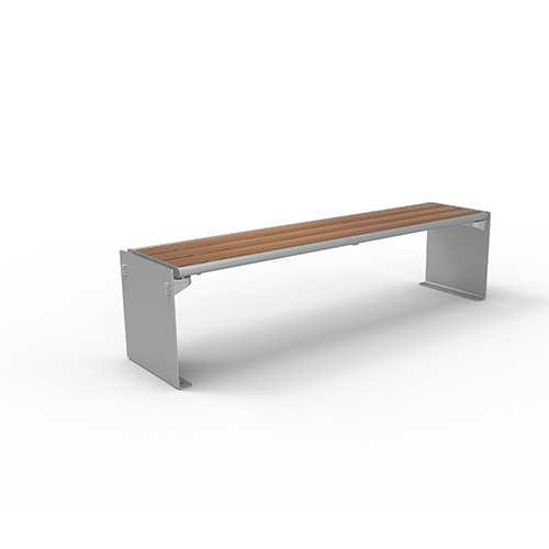 Bank Quadri Style mit Bambusbelattung Savanna ohne Rückenlehne Produktbild FV S