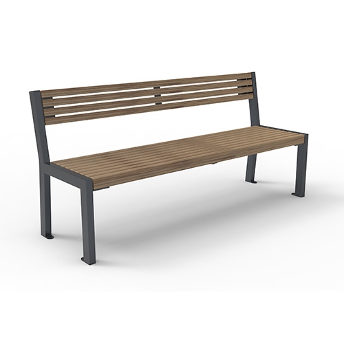 Bank Patio mit Rückenlehne Bambus Savanna Produktbild FV S