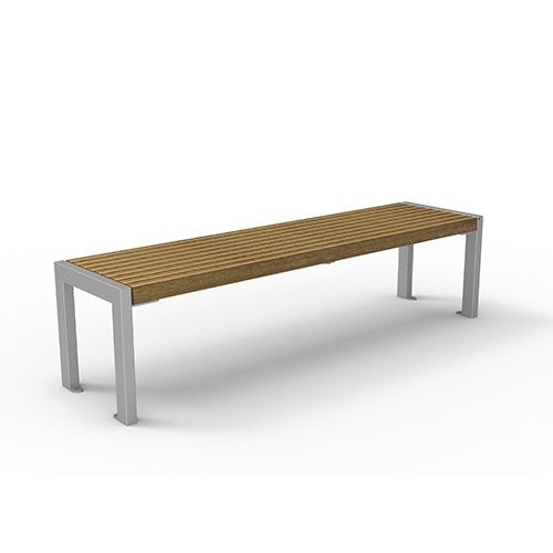 Bank Patio ohne Rückenlehne Robinie Produktbild FV S