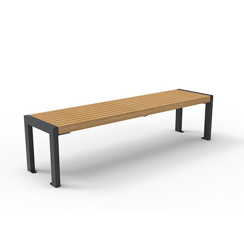 Bank Patio ohne Rückenlehne Iroko Produktbild FV S