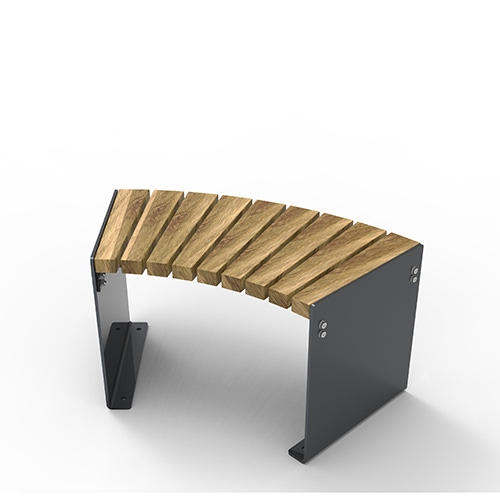 Grundelement Olympia Luna 45° Robinie Produktbild FV S