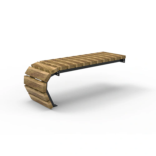 Anbauelement Olympia Luna Flow 2-sitzig Robinie Produktbild FV S