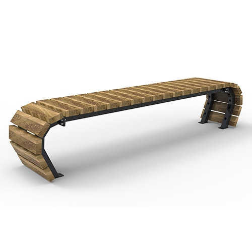 Bank Olympia Luna Flow 3-sitzig Robinie Produktbild FV S