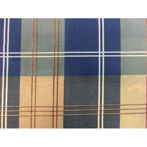 Nackenrolle Karo Blau Produktbild