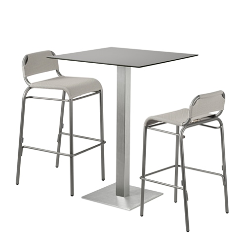 Stehtisch Capri 60x60 cm für den Außenbereich Produktbild F1 S