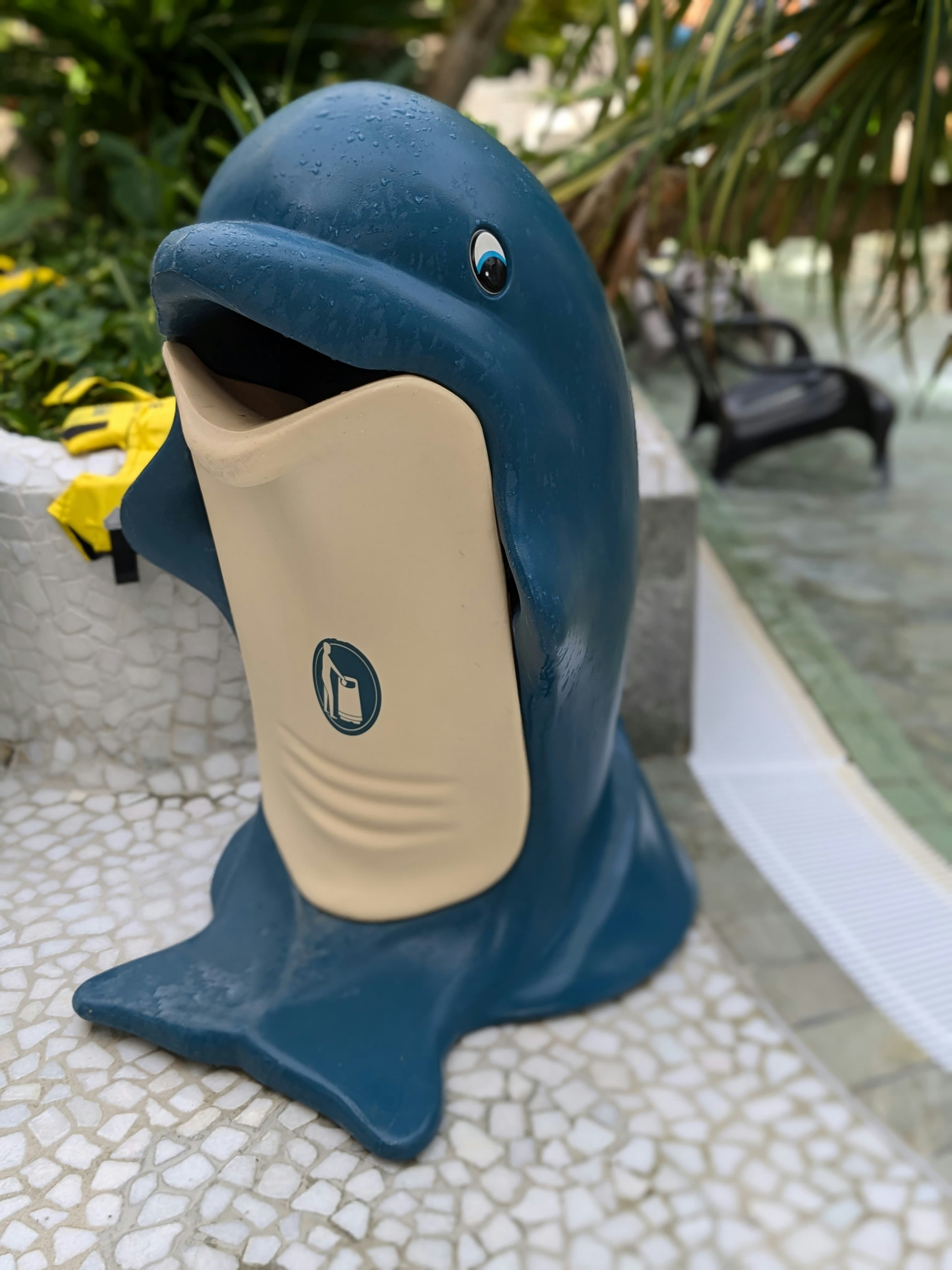 Abfallbehälter Delfin Splash Produktbild F1 S