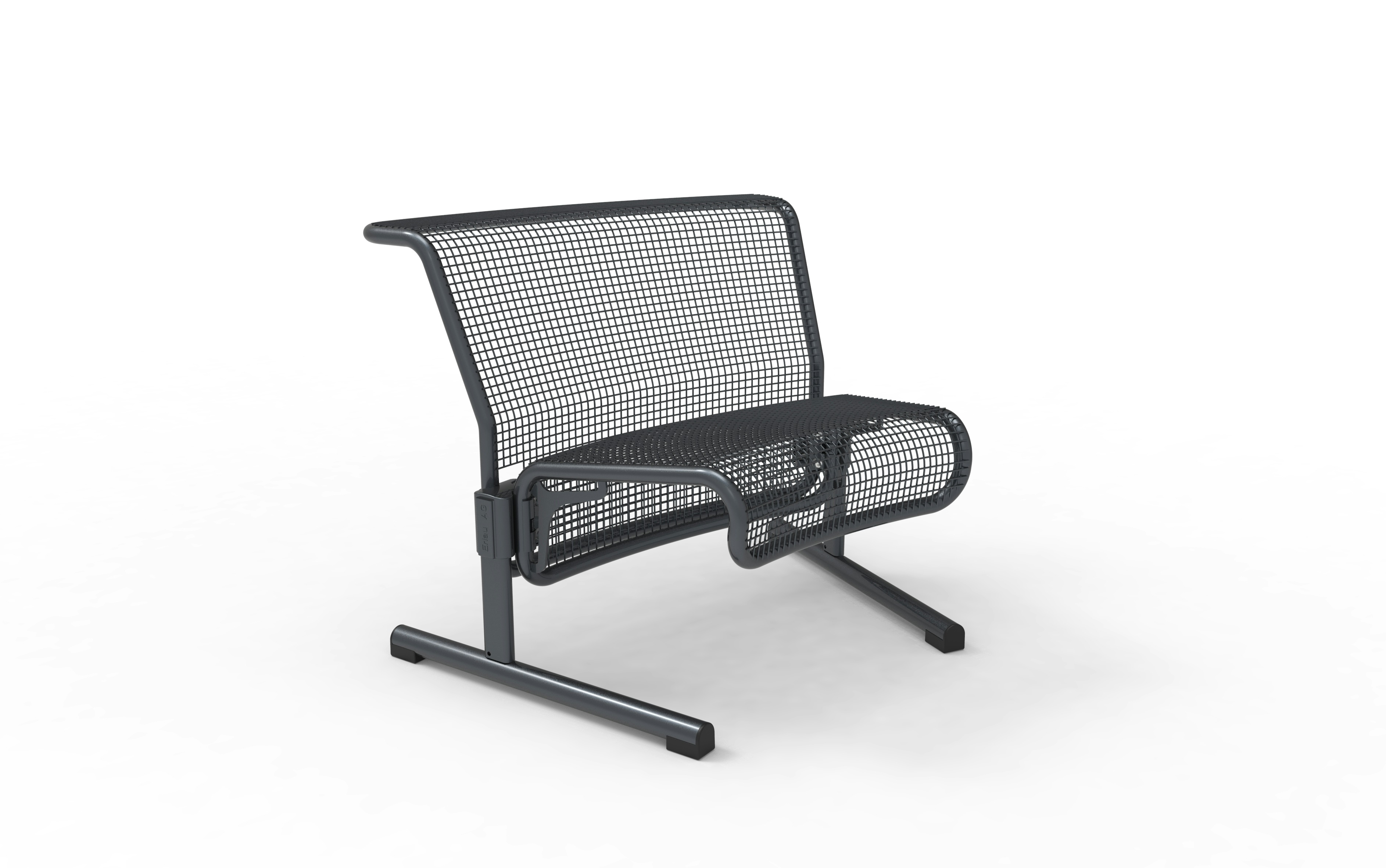 Olympia Grundelement mit Rückenlehne gebogen innen 1-sitzig (mobil) Produktbild FV S