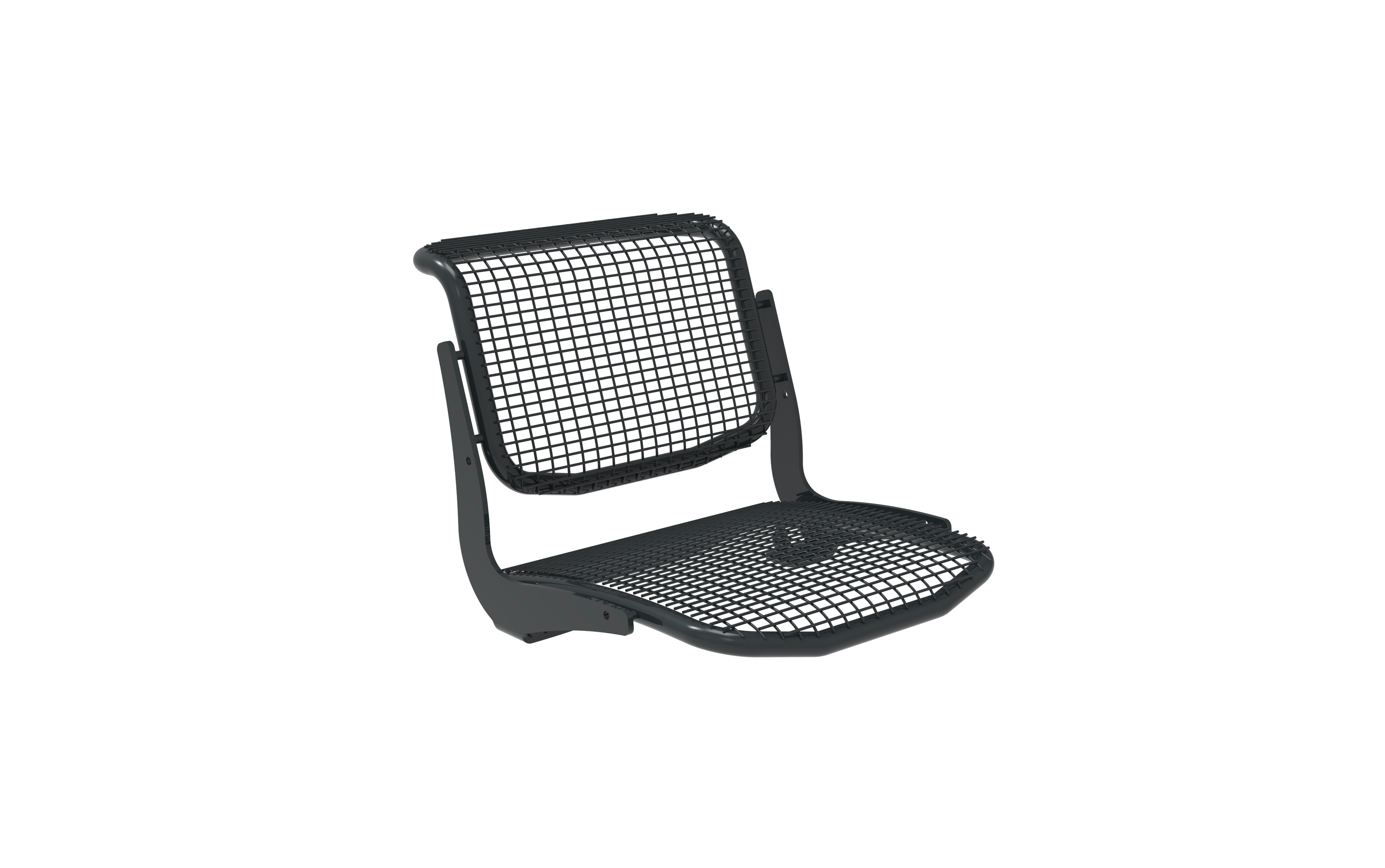 Sitzschale Olympia Nova mit Rückenlehne 1-sitzig gerade Produktbild