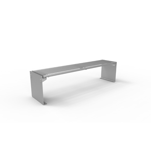 Bank Quadri Style mit Drahtgitter Inlett ohne Rückenlehne Produktbild FV S