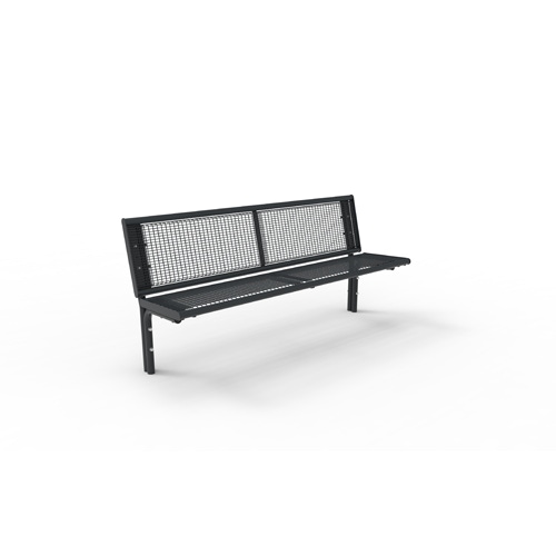 Bank Piazza Plus Style mit Drahtgitter Inlett ortsfest zum Einbetonieren Produktbild