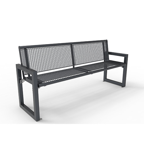 Bank Strada Style mit Rückenlehne DG 1-tlg. Produktbild