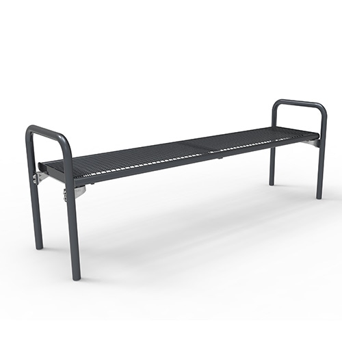 Bank Charisma Style ohne Rücklehne mit Drahtgitter - ortsfest Produktbild MV S