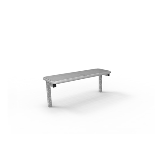 Bank Siena Harmony ohne Rückenlehne 2-sitzig - ortsfest Produktbild FV S