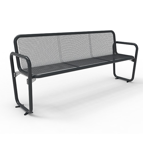 Bank Primavera Harmony mit Armlehne und Rückenlehne - 3-sitzig Produktbild