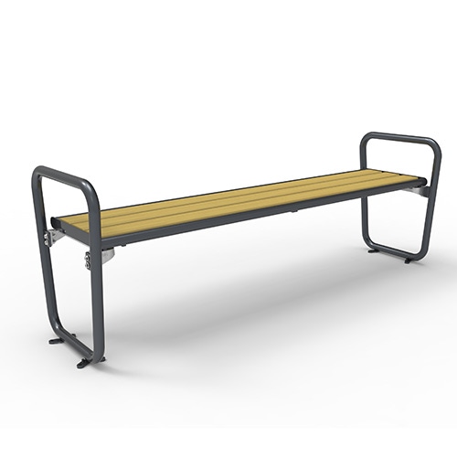 Bank Primavera Style mit Armlehne ohne Rückenlehne - Accoya Produktbild FV S