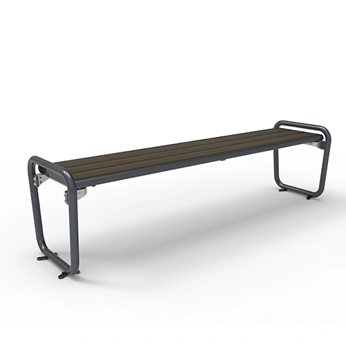 Bank Primavera Style ohne Armlehne und Rückenlehne - Bambus dunkel Produktbild MV S