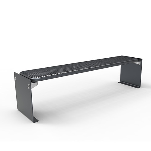 Bank Quadri Harmony ohne Rückenlehne 3-sitzig Produktbild