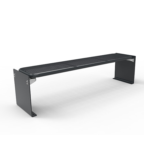 Bank Quadri Harmony ohne Rückenlehne 3-sitzig Produktbild MV S