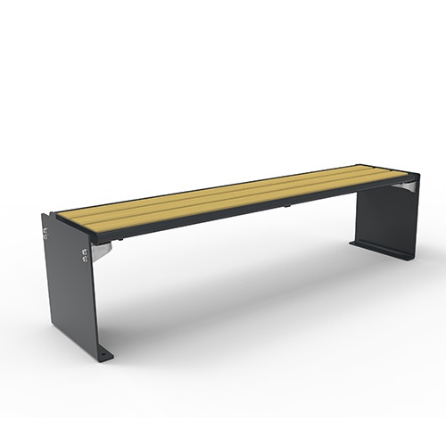 Bank Quadri Style mit Accoyabelattung ohne Rückenlehne Produktbild