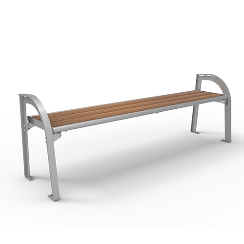 Bank Stella Style ohne Rückenlehne mit Bambusbelattung Savanna Produktbild FV S