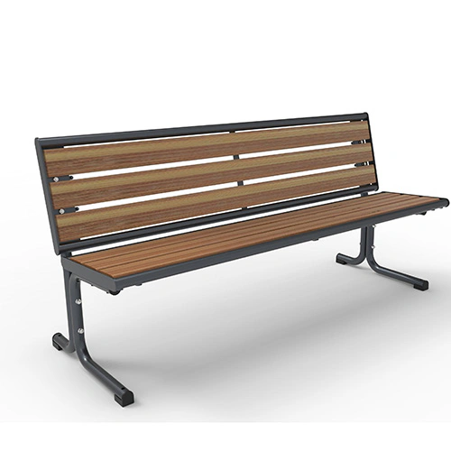 Bank Piazza Plus Style mit Bambusbelattung Savanna - mobil Produktbild MV S